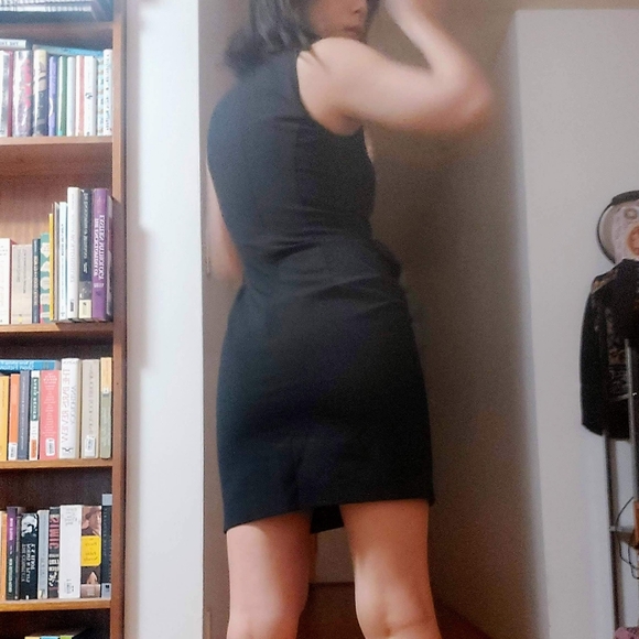 Jacob LBD with Peplum Waist Detail - Picture 3 of 6